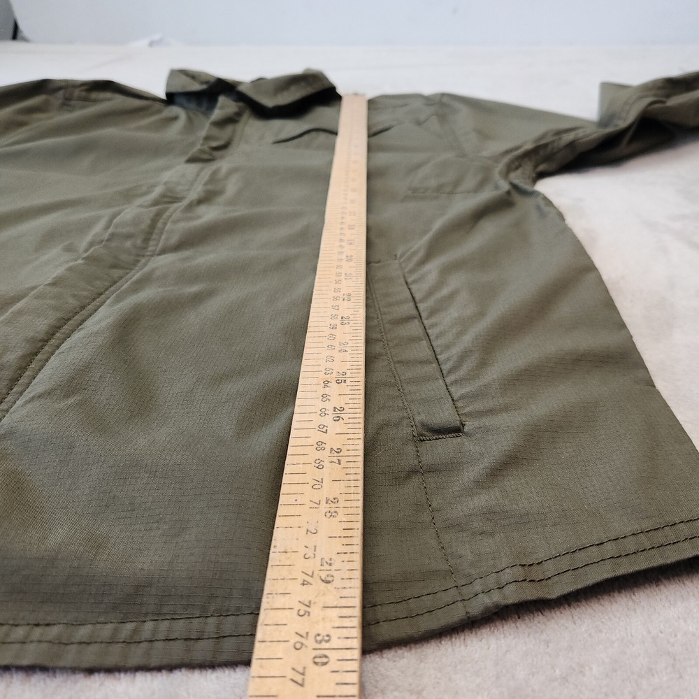Toad&Co Ripstop Shirt Jacket XL Green Cotton Nylon Blend Mens Outerwear - Picture 5 of 13